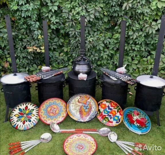 Казан чугунный 22 литра