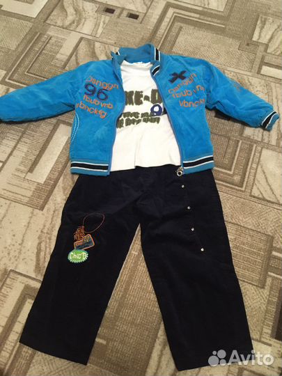 Вельветовый костюм тройка