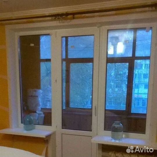 Балконная дверь не б/у