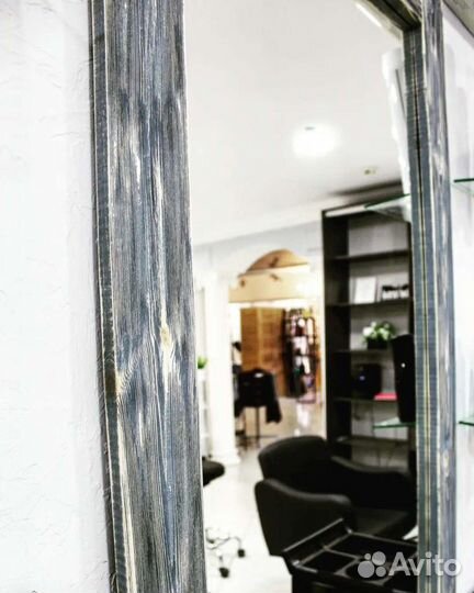 Зеркало в брашированной раме под заказ