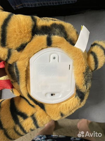 Мягкая игрушка Тигр поющий на батарейках