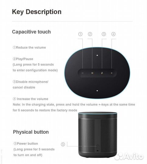 Bluetooth колонка Xiaomi Speaker Art Battery