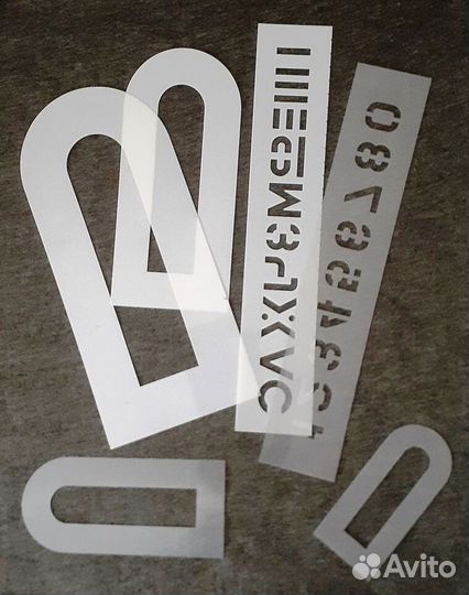 Новый набор трафаретов СССР