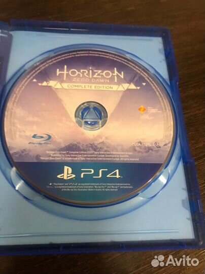 Horizon zero dawn ps4 диск