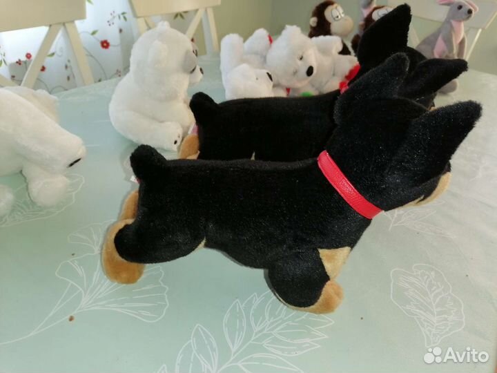 Игрушки мягкие для двойняшек