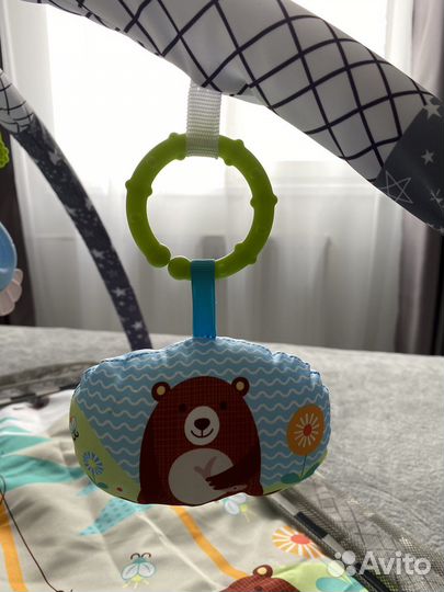 Развивающий детский игровой коврик-манеж Funkids