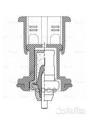 VW Polo Sedan (15) / (20) 1.6i cwva (термоэле