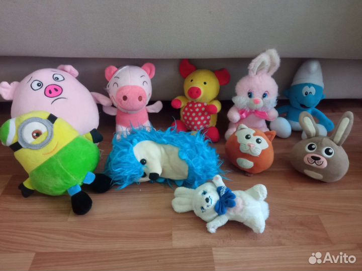 Мягкие игрушки пакетом