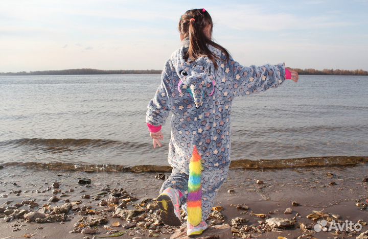 Кигуруми Шоколатти Черничный Единорог на рост 104