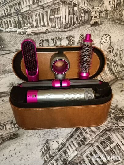 Фен-стайлер Dyson в кейсе 1:1 5 насадок