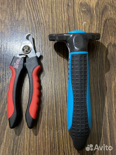 Когтерезка и инструмент для вычесывания шерсти