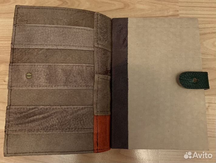 Блокнот кожаный