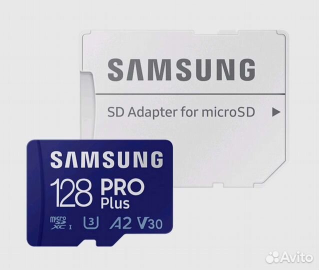 Карта памяти samsung PRO Plus microSD 128gb