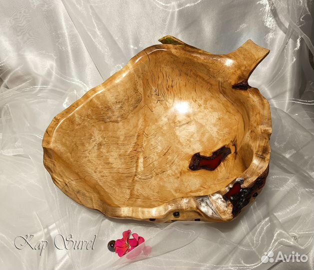 Интерьерная ваза «Байкальская клубника»из сувеля