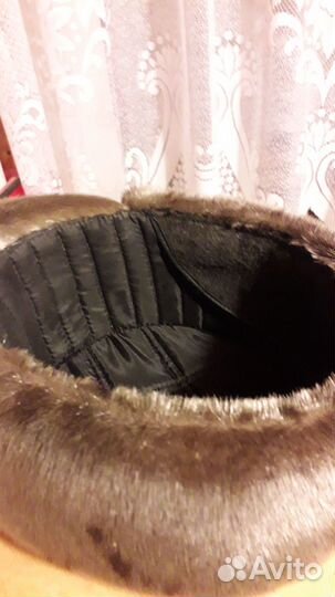 Шапка мужская из нерпы