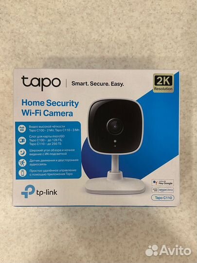Ip камера видеонаблюдения tp link tapo c110 2k