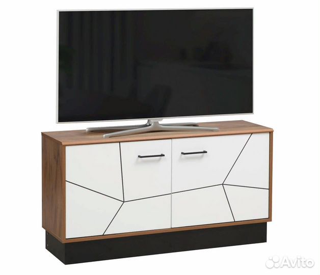 Тумба для тв 120 см белый