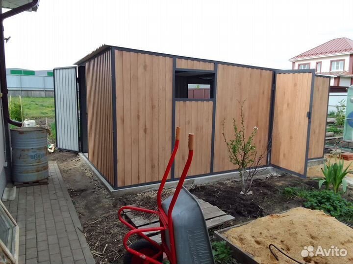 Гараж пенал хозблок сарай