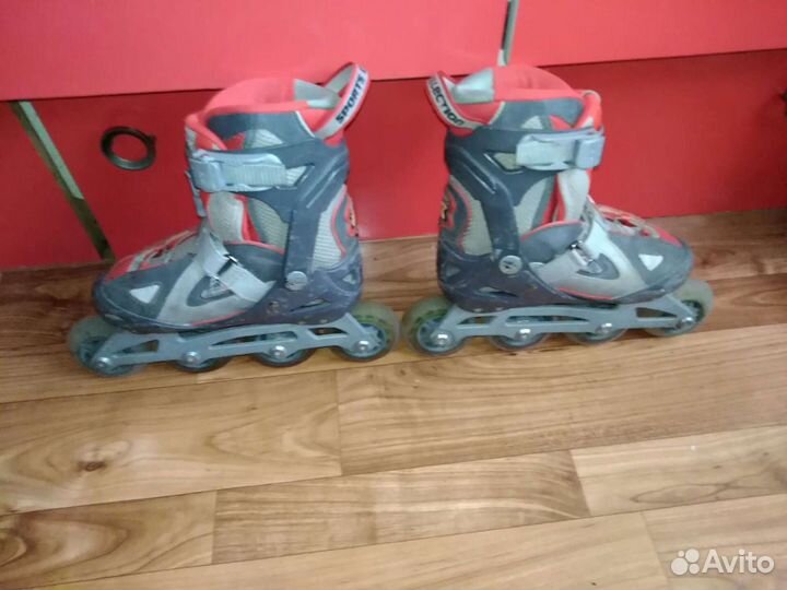 Коньки роликовые