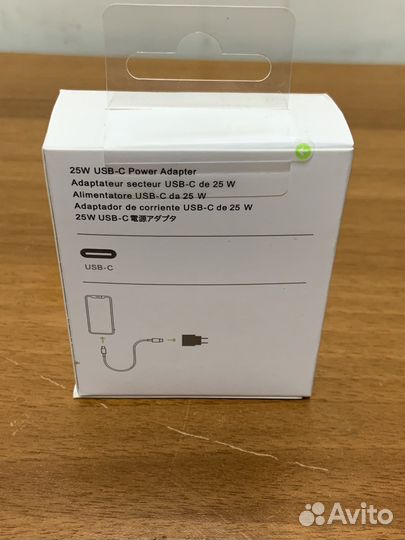 Орегинальная зарядка на iPhone 25 вт
