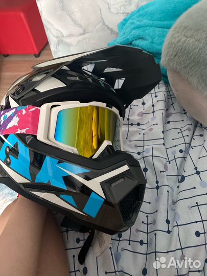 Кроссовый шлем ataki