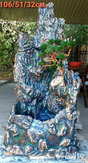 Декоративные фонтаны, водопады