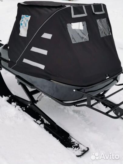 Тент на сани к снегоходу