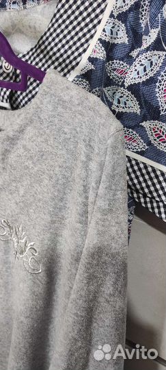 Новый халат махровый хлопок велюр банный