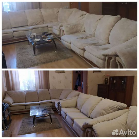 Перетяжка ремонт мягкой мебели