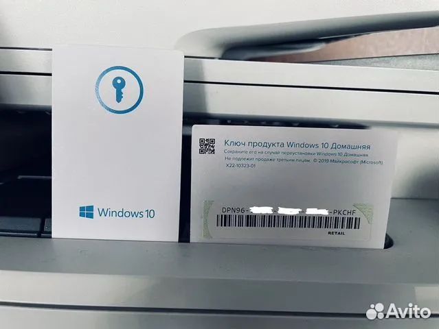 Windows 10 PRO Карта. Лицензия