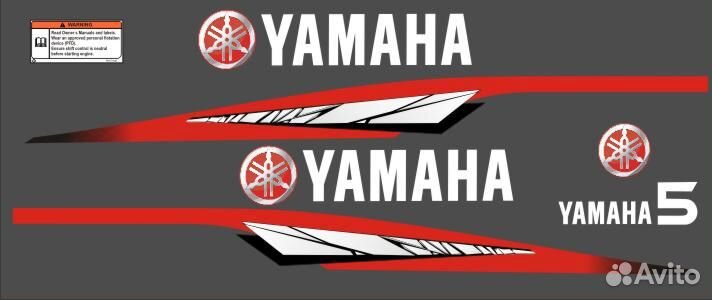 Наклейки на лодочные моторы