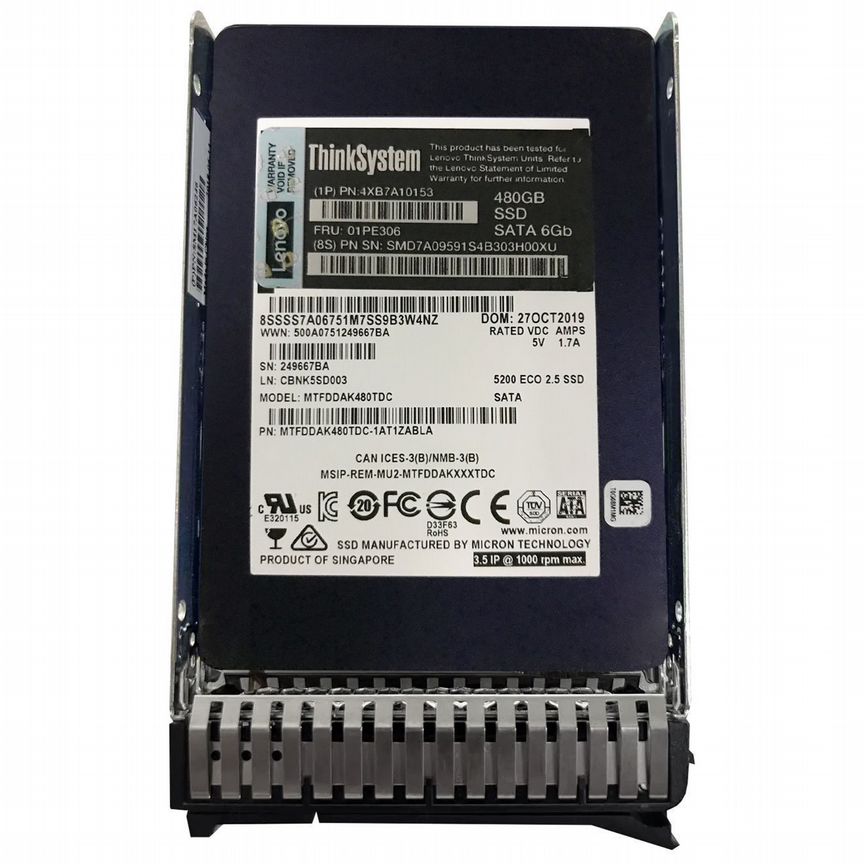 [MTFDDAK480TDC-1AT1ZABLA] Жесткий Диск Lenovo Mtfddak480tdc-1at1zabla 480gb