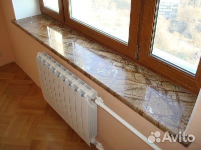 Подоконник из камня