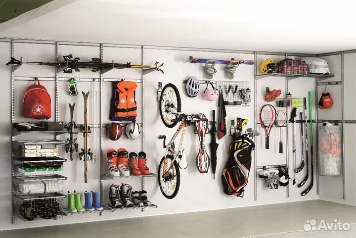 Мебель металлическая для гаража, системы хранения