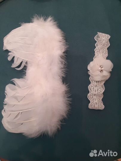 Аренда. Фотосессия новорождённых, крылья ангела