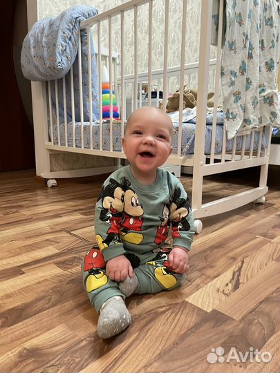 Костюм детский 6-9 мес, Микки маус