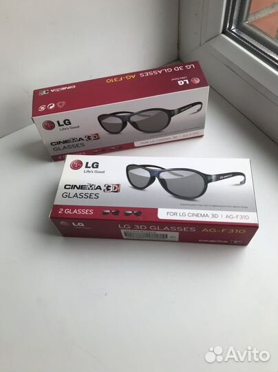 3D очки LG новые