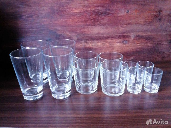 Новые. Стаканы и Рюмки