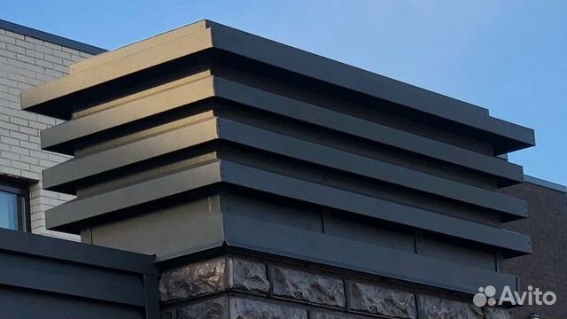 Колпак на трубу дымохода от 700х450 до 800х550