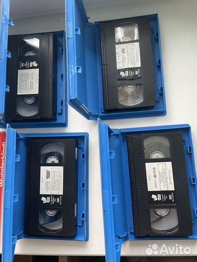 Видеокассеты vhs varius video 4шт