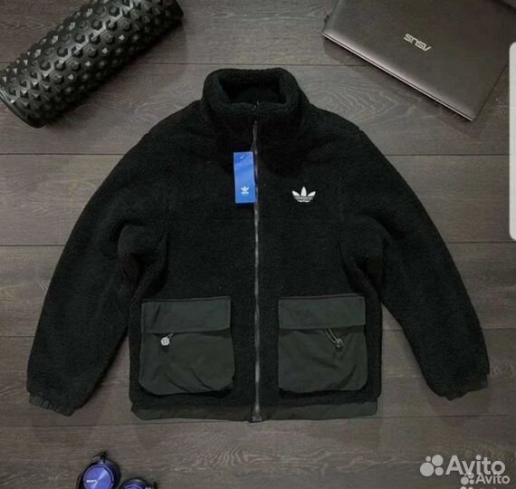 Куртка Adidas барашка