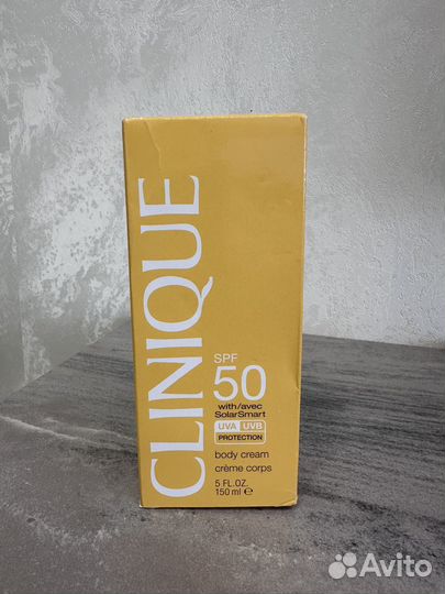 Clinique body cream солнцезащитный крем для тела