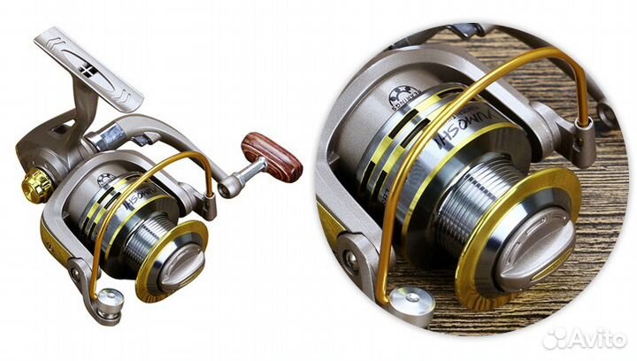 Качественная металлическая рыболовная Катушка