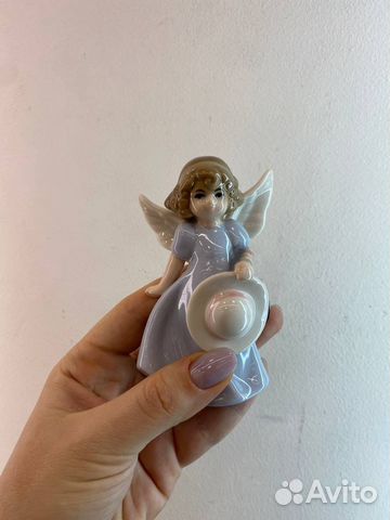 Статуэтка фарфоровая ангелочек новое