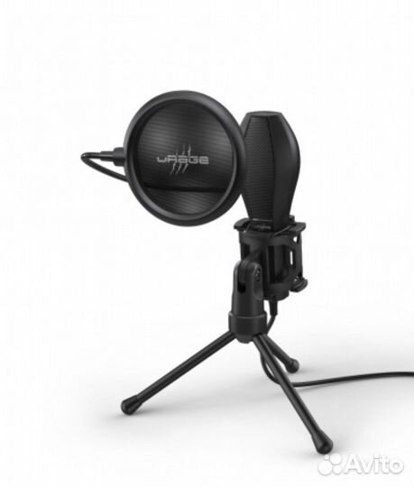 Микрофон hama Stream 400 Plus, черный