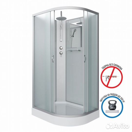 Душевая кабина Niagara Classic NG-3312-14BKT