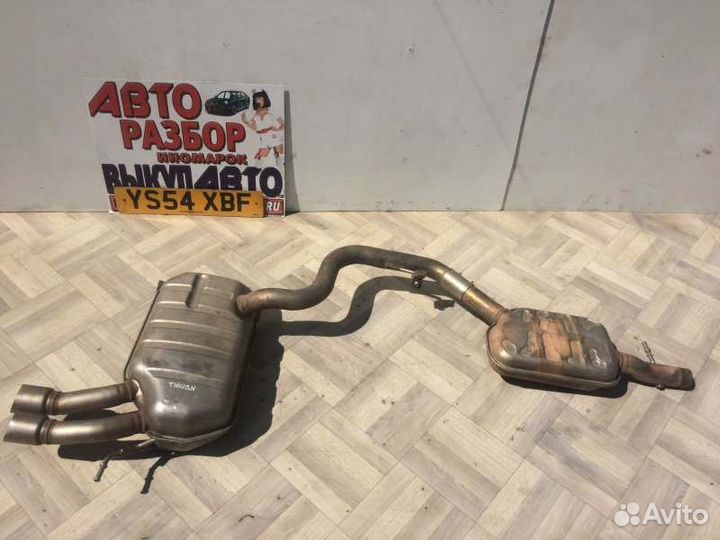 Выхлопная труба глушитель Volkswagen Tiguan