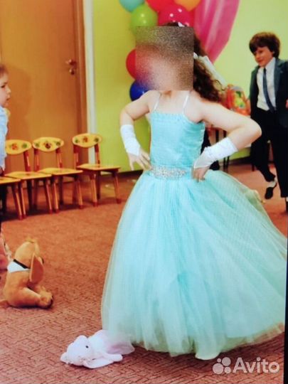 Вечернее поатье для девочки