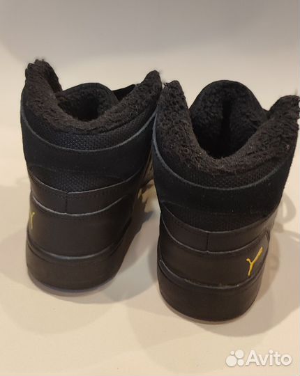 Ботинки (кеды)утепленныедля мальчика puma