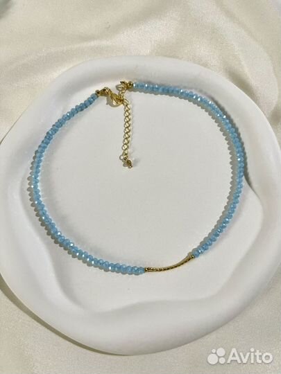 Ожерелье чекер серьги